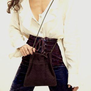 Free People Nicolette Crossbody Suede